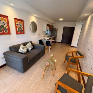 Apartamento amueblado en Renta zona 16 / Badú